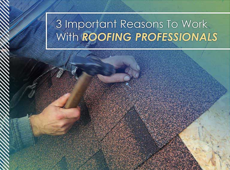 3 Important Reasons to Work With Roofing Professionals